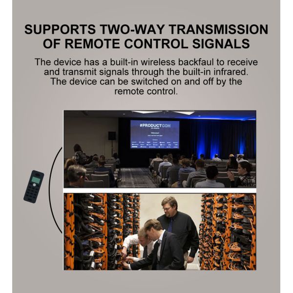 HDBaseT HDMI Extender with 150m Extension 4K60 Support and PoC Function for Professional AV Installation