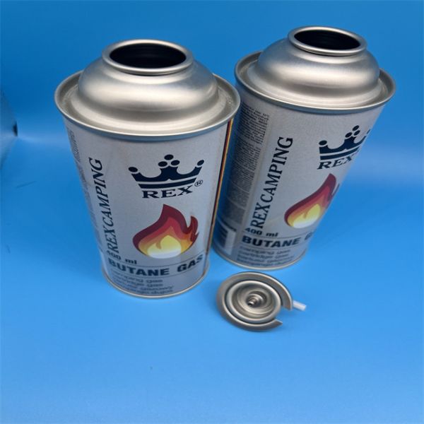 Butane Gas Stove Valve With Red Cover Universal Fit for Butane Cartridges