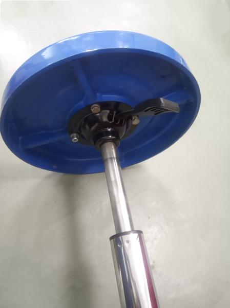 Blue Adjustable SMC Fiberglass Seat Chair Stool Components For Laboratory