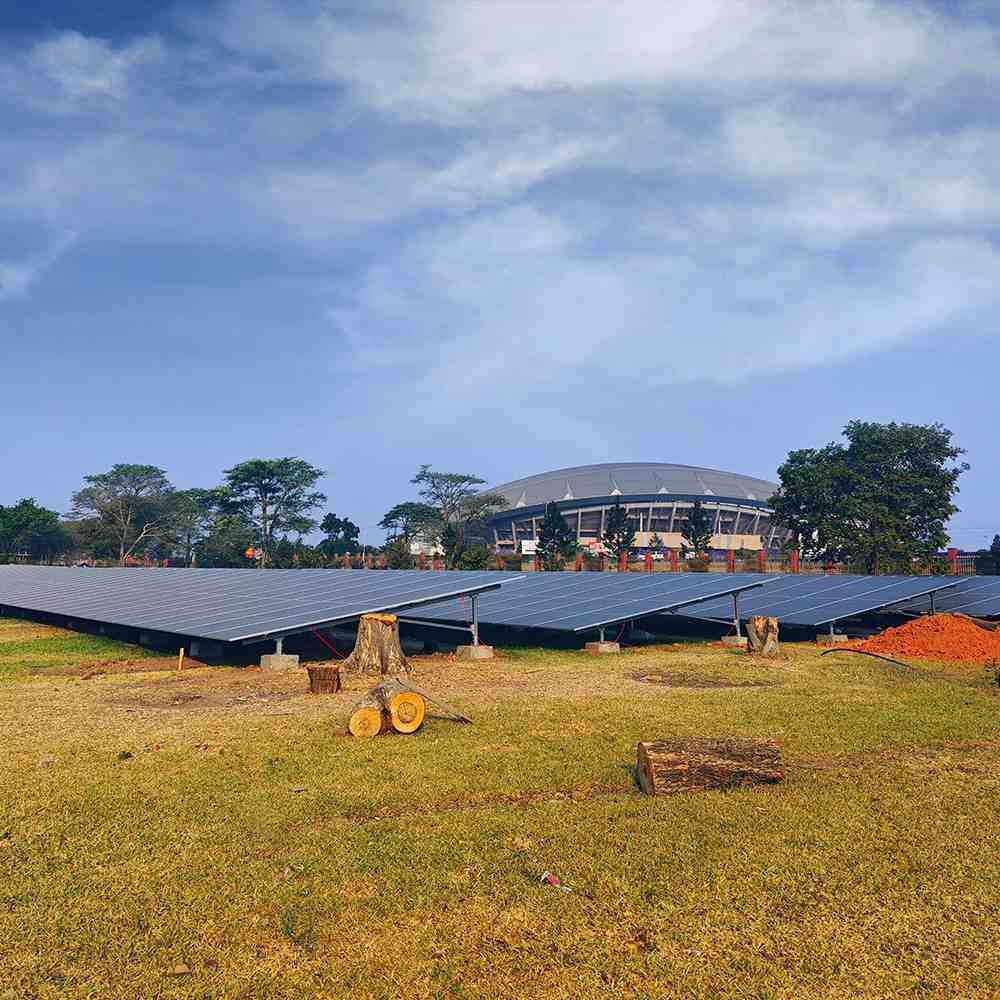 100-260kW Grid-Tied Off-Grid Hybrid Solar System 600W Bifacial PV Panel LiFePO4 Battery 380V 400V 50Hz 60Hz
