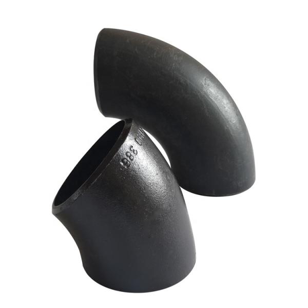 Codo de acero Asme B16.9 Astm A234 Wpb de 90 grados de carbono Sch40