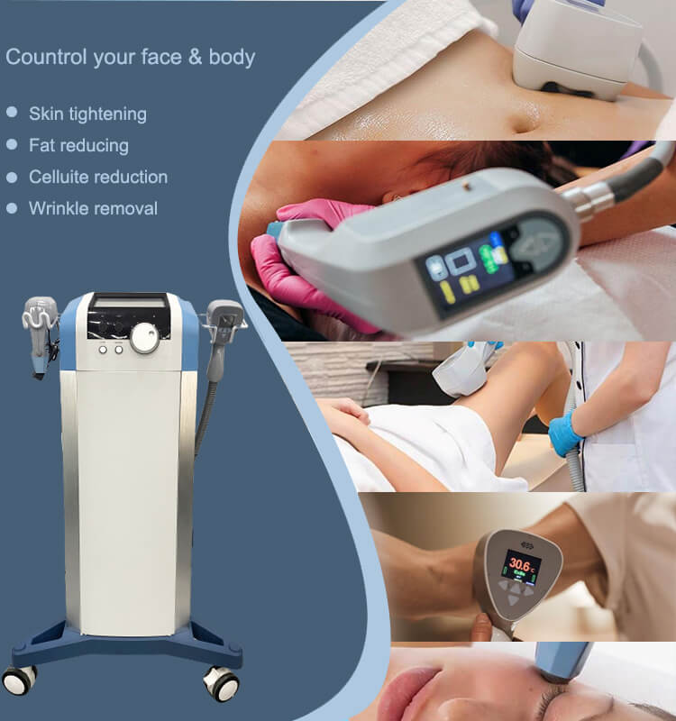 Exilis Monopolar Body Cellulite Reduction Machine RF Face Skin Rejuvenation