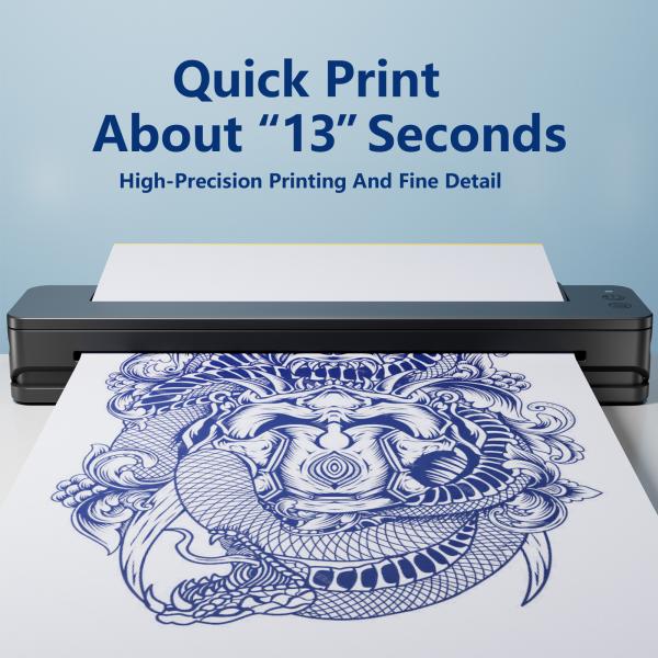 Thermal Copier Machine Tattoo 10W Tattoo Transfer Stencil Machine Copier Printer