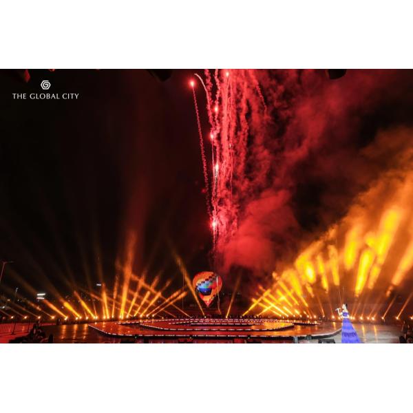 Нержавеющая сталь 304 Вьетнамский танцевальный фонтан многоцветный