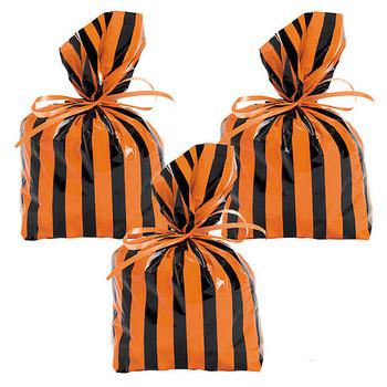 Factory Price Custom Print Halloween PP Cute Candy Plastic Treat Bag