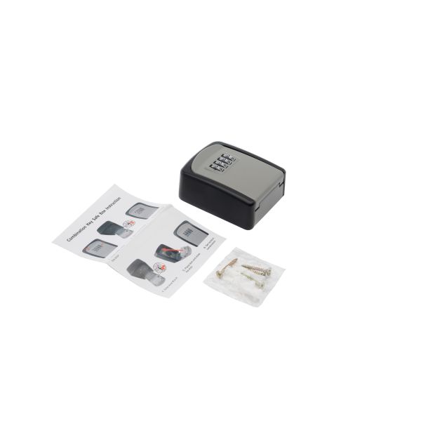 Solid High Quality 4 Digits Wall Mounted Password Safe Lock Box Burglary Locks for Home Business Key Storage