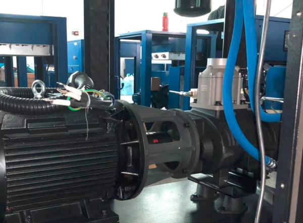 Rotary Air VSD Screw Compressor 150Hp With 110KW Frequency Inverter