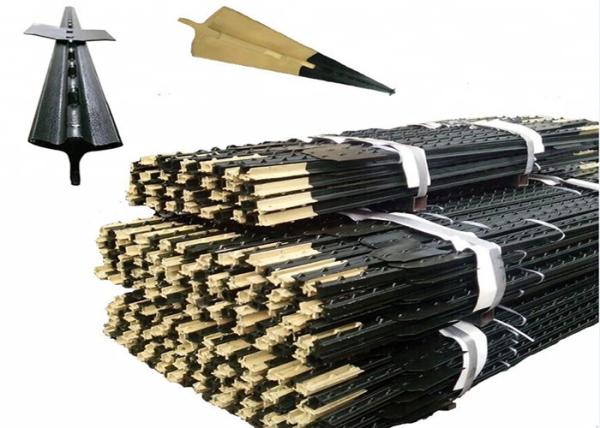 6 Ft Steel Studded T Post American Farm Metal Fence Paint