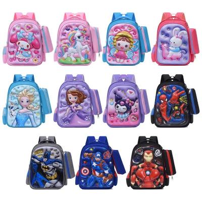 custom 2024 3D Sanrio Cartoon Printing Kindergarten bagpack Student Rucksack Waterproof children mymelody Backbag for Kids School Backpack
