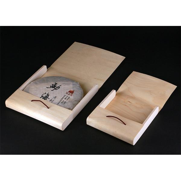 коробки плоского пакета 15x15cm Mildewproof деревянные, повторно использованный плоский деревянный ящик для хранения