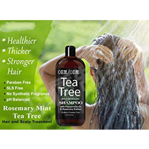 Pure Tea Tree Oil Anti Dandruff Shampoo For Sulfate Free