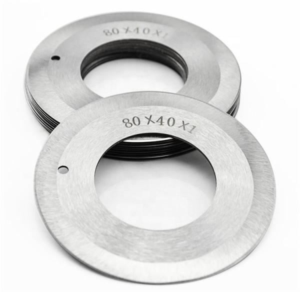 80X40X1mm HSS Industrial Round Knife Blade For Cutting Leather