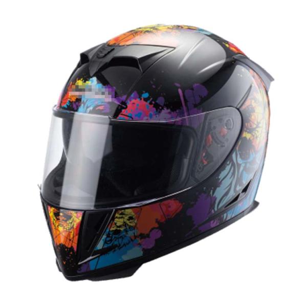 ABS Full Face Motorcycle Helmets for Men DOT Approved Customized Durability and Safety