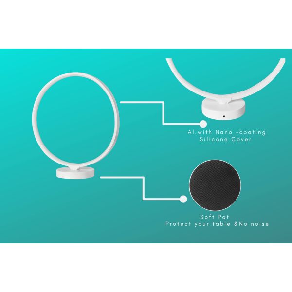 Remote Control Mood Lighting Lamp Colorful Solar Table Lamp 3000K