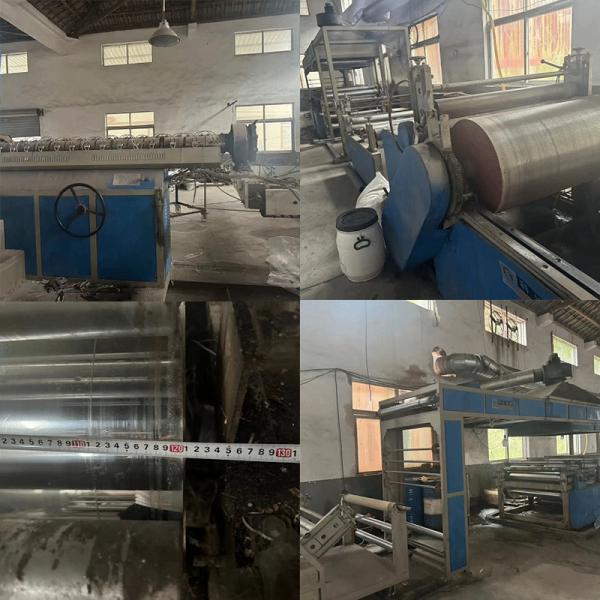 1.2M PP PE Tarpaulin Fabric Extrusion Coating Lamination Machine