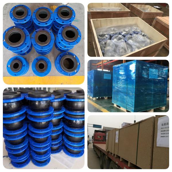 Фитинги из нержавеющей стали из односферной резины для воздушных носителей и стандарта DIN Flange