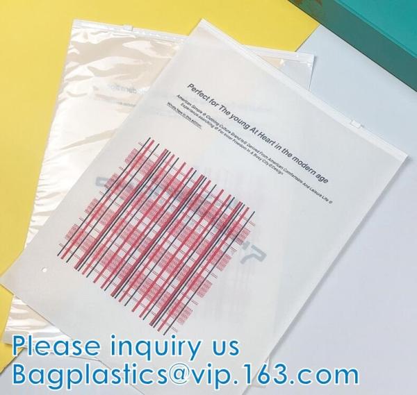 Zipper Top Apparel Bags, Clothing, Shoes, Underwear, Garment. Bikini Swimwear Packing Bag. EVA Slide Bags