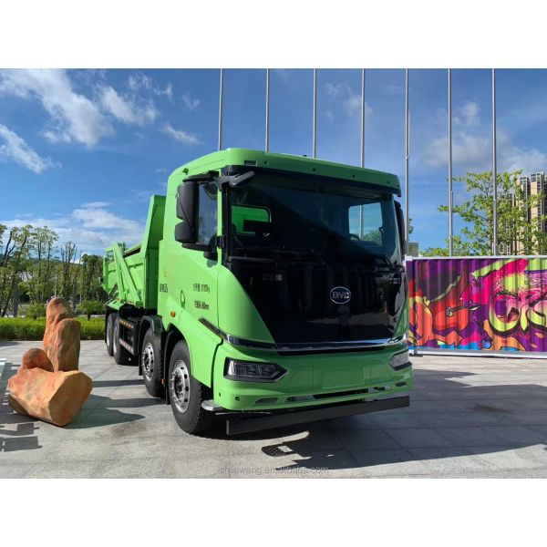 The King of Cost Performance New BYD Pure Electric 8x4 Slag Truck Engineering Special Purpose