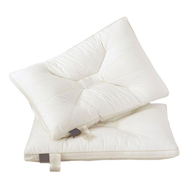 Customized Color Luxury Hotel Pillow Insert Washable 3D Cotton Pillow for Better Sleep