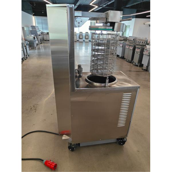 6HD Electric 12KW 380V 28L 6 Fry Tray Big Productivity Round Auto Lift Broaster Chicken Pressure Fryer