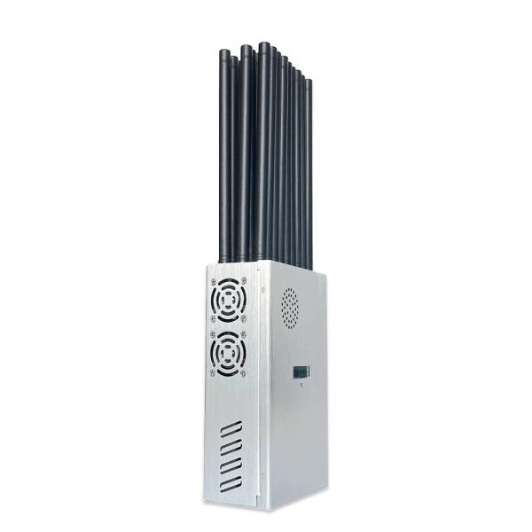 27 Antennas Portable Jammer Blocks WiFi 6E and All Mobile Phones Worldwide GPS RF Signals With New Longer 2.5dbi Gain Omni Antennas