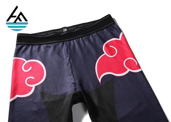 Thin Neoprene Sauna Pants , Sauna Fit Slimming Pants For Women Sublimation Printing