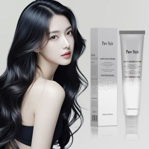 Adult Herbal Hair Dye Cream Permanent Type 100ml For Salon OEM Available