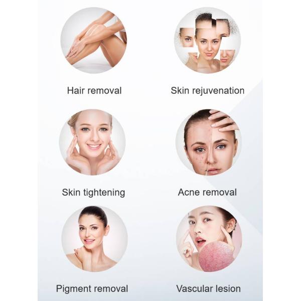 Super model new design 4 in 1 Nd Yag Tattoo Removal diode laser IPL skin rejuvenation beauty machine