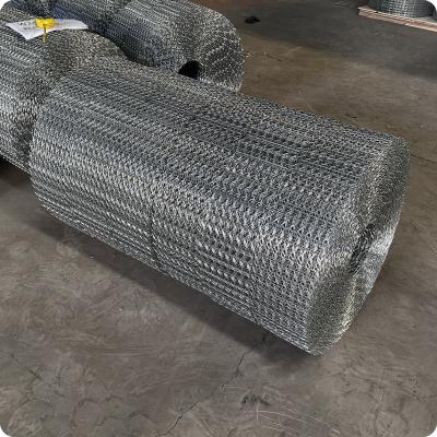 Malla reforzada para tuberías submarinas de gas y petróleo de alambre galvanizado soldado de 2,0 MM