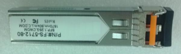 1.25G 80km SFP fiber Optical Transceiver With CWDM , Duplex LC Connector