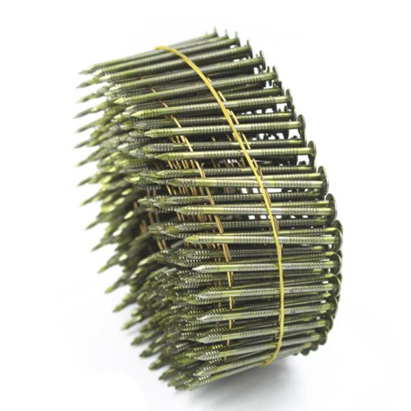GB стандарт 2.3 * 50 мм 16 градусов оцинкованной проволоки сварной катушки кольцевых гвоздей