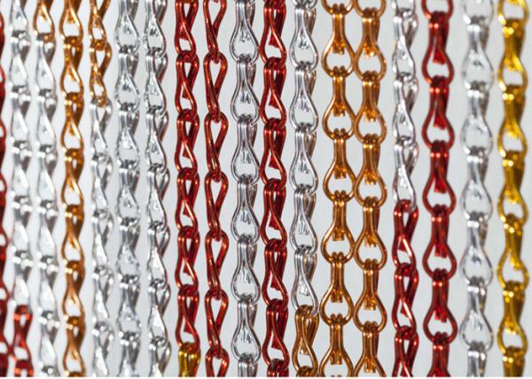 High quanitly aluminium Chain Fly Screen/ Hanging Fly Screen Curtain