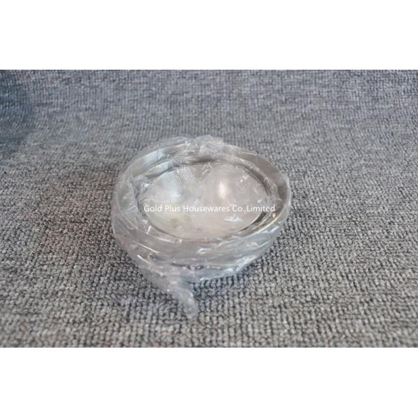 Dinner Ware Set 12cm Stainless Steel Round Tray Sushi Sauce Dish