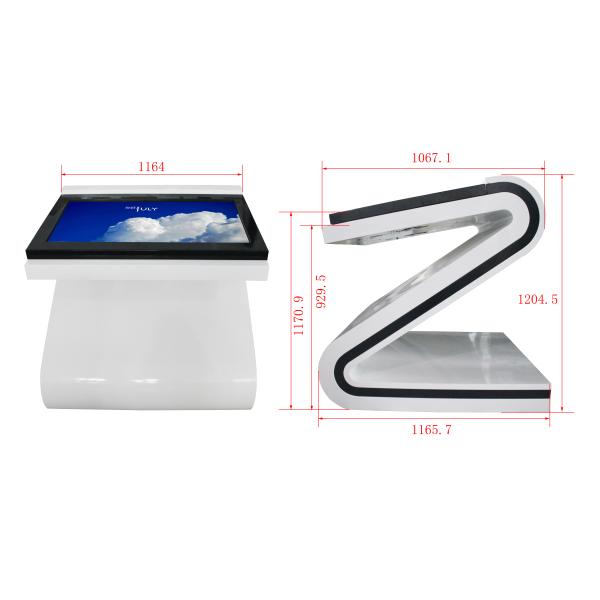 Signage цифров касания AC110V 350nits взаимодействующий для торговых центров кино