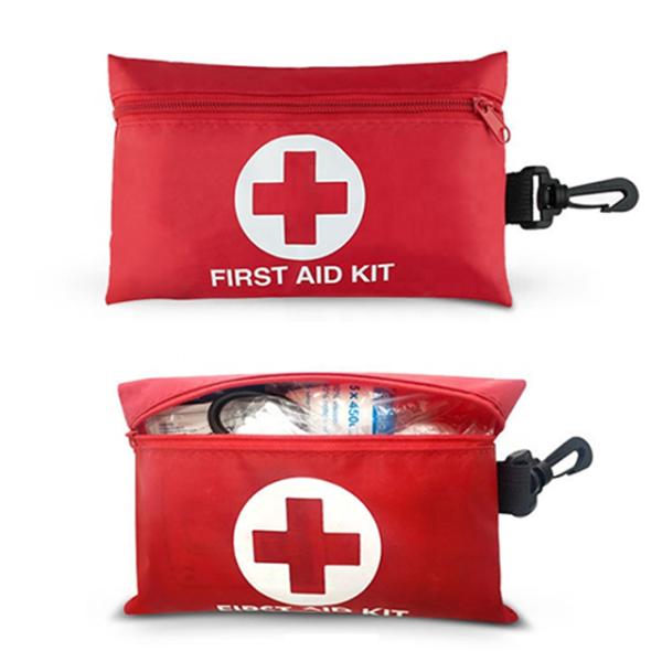First Aid Kit ,100 Piece - Small First Aid Kit for Camping, Hiking, Backpacking, Travel, Vehicle, Outdoors