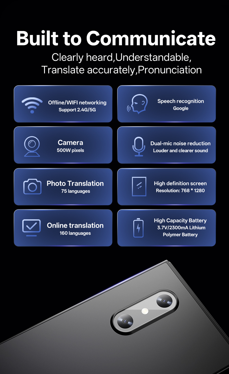 Real Time Simultaneous Translation Machine 160 Languages For Travel Business