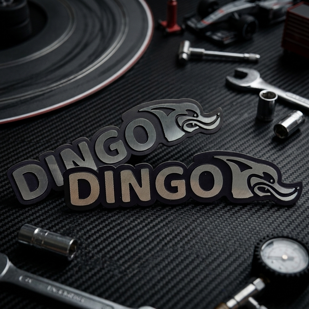 Customized High-end Hardware Nameplate Aluminum Silver-colored Logo Metal Sign For Automotive Use