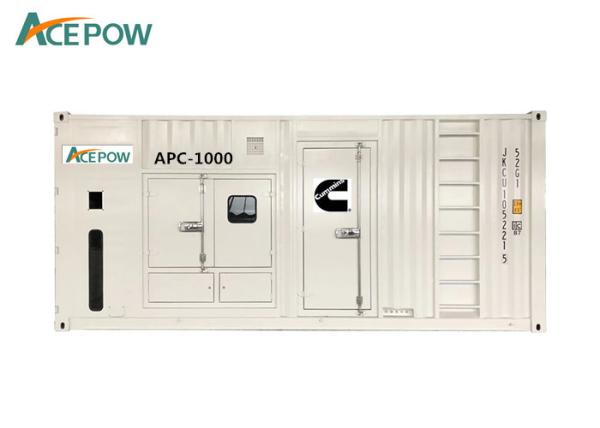 Cummins Engine 1000KVA Containerized Genset , Containerised Diesel Generator