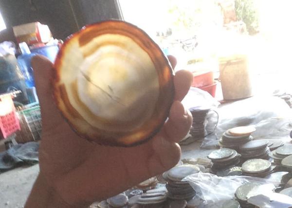Nontoxic Natural Agate Stone , Stones For Crafts Multiple Color Customized Size