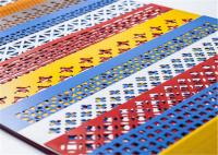 taille de trou de 2.2mm construisant le panneau perforé en aluminium de feuille d'OIN