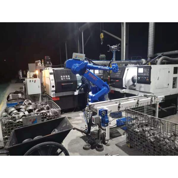 Голубой используемый 6 робот собрания электроники YaskawaⅡ MH50 робота оси