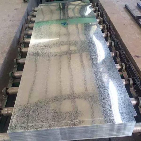 Large Spangle Galvanized Steel Sheet Plate