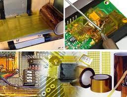 Insulation Silicon Anti Static Kapton Polyimide Tape For PCB Protection