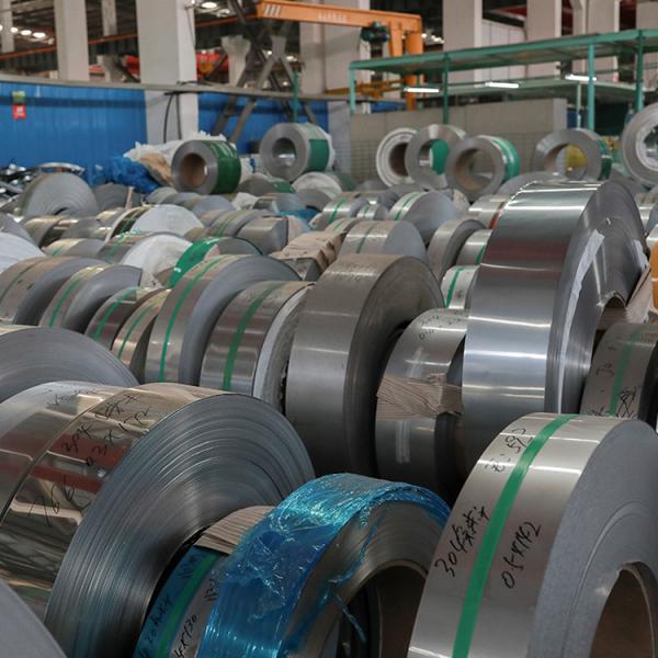 Custom Size Grade 201 304 316L 321H 409 420 430 904L Mirror Stainless Steel Strip For Sale