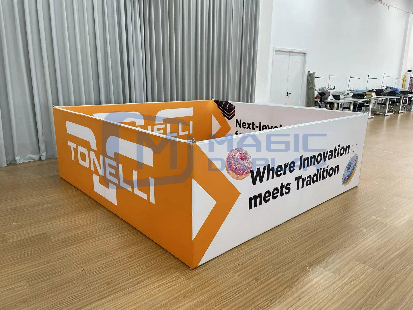 10x3ft Trade Show Hanging Banner Trade Show Hanging Fabric Displays