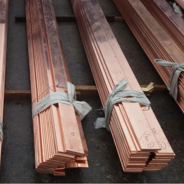 CU-ETP Copper Flat Bar ASTM Standard C11000 Flat Copper Plate with EN 10204-3.1 Certificated
