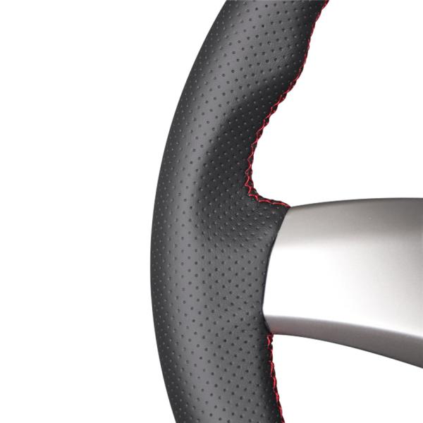MEWANT For Chevrolet Spark EV Hand Sew Red Carbon Fiber Steering Wheel Protective Cover Customization Wholesale Dropshipping
