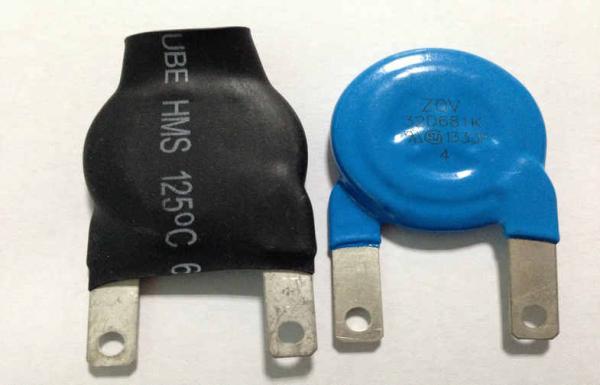 C.C. do medidor 2W 680V da eletricidade que aperta o varistor 32D681K da tensão com calor - tubo shrinkable