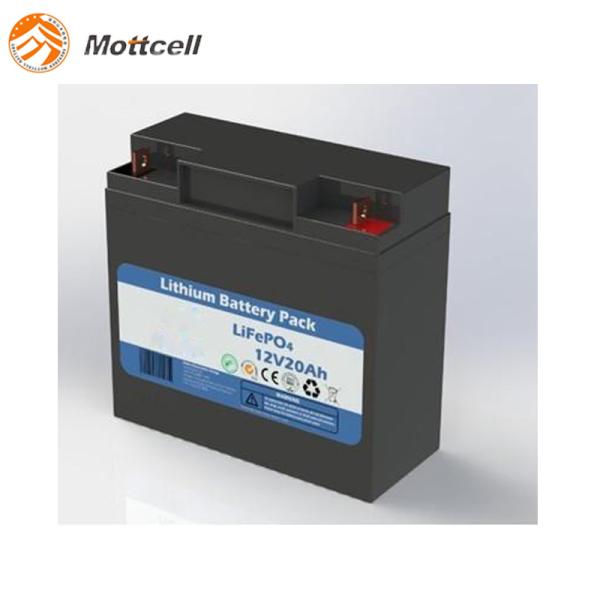 Scooter eléctrico bicicleta ciclo profundo batería de litio hierro de litio 12V batería 20ah