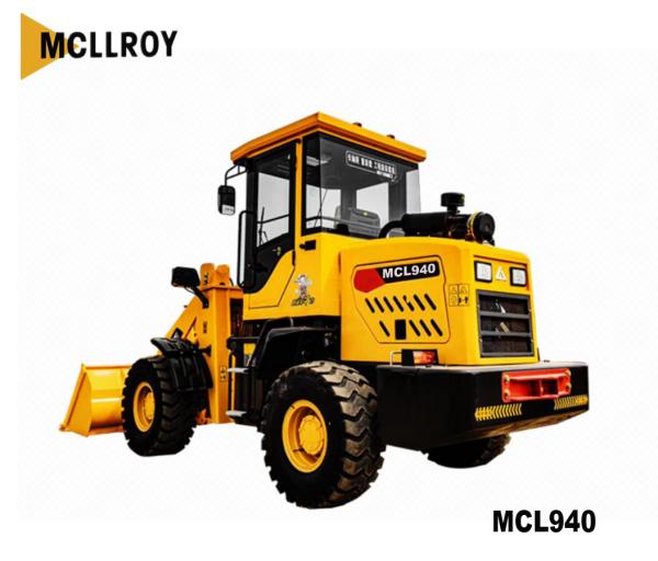 76kW Front End Small Wheel Loaders With 1.2m3 Bucket 3500mm Dumping Height